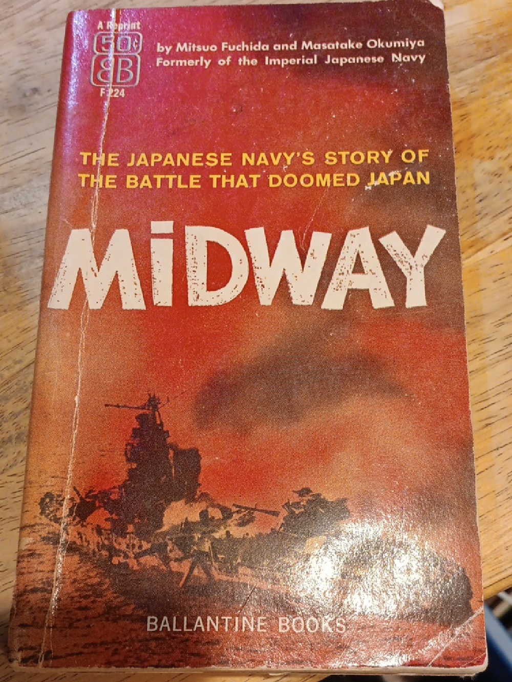 2/$6 Midway By Mitsuo Fuchida & Masatake Okumiya Vintage Paperback